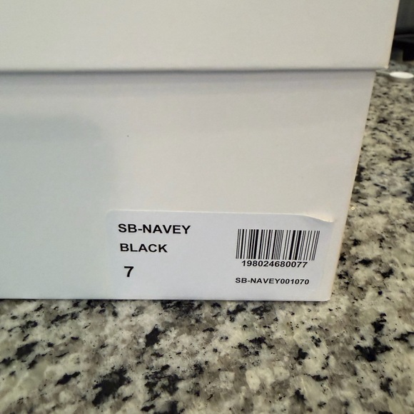 Betsey Johnson Black Floral Mesh Heeled Boots - Picture 2 of 4